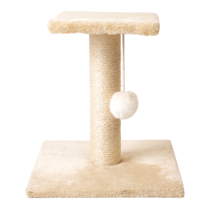 Double-Deck Single Pole Cat Tree